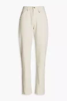 Прямые джинсы Le De Nimes с высокой посадкой JACQUEMUS, слоновая кость