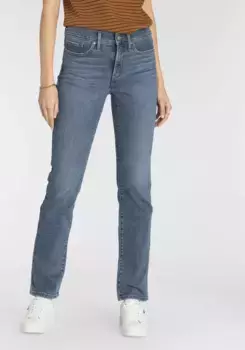 Прямые джинсы Levi's "314 Shaping Straight", синий