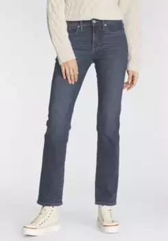Прямые джинсы Levi's "314 Shaping Straight", синий