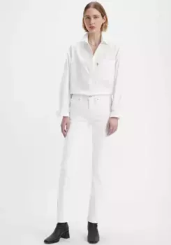 Прямые джинсы Levi's "314 Shaping Straight", цвет Soft Clean White