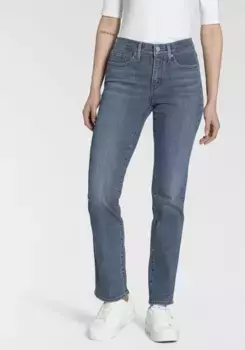Прямые джинсы Levi's "314 Shaping Straight", синий