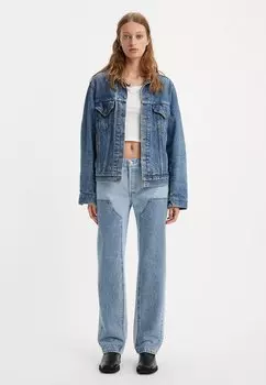 Прямые джинсы Levi's 501 '90S CHAPS, сделано и вытерто.