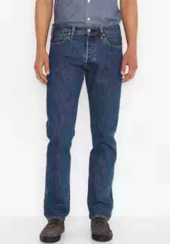 Прямые джинсы Levi's "501 LEVI'S ORIGINAL", с фирменной этикеткой, цвет Stonewash