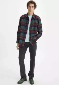 Прямые джинсы Levi's "501 LEVI'S ORIGINAL", с фирменной этикеткой, черный