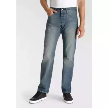 Прямые джинсы Levi's "501 LEVI'S ORIGINAL", с фирменной этикеткой, цвет Misty Lake
