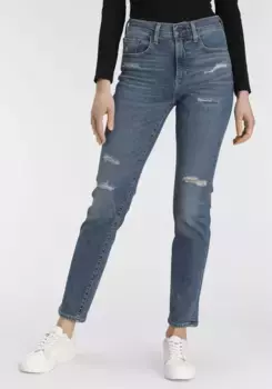 Прямые джинсы Levi's "724 HIGH RISE STRAIGHT ", синий