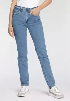 Прямые джинсы Levi's "724 High Rise Straight", цвет Beach Break Stone