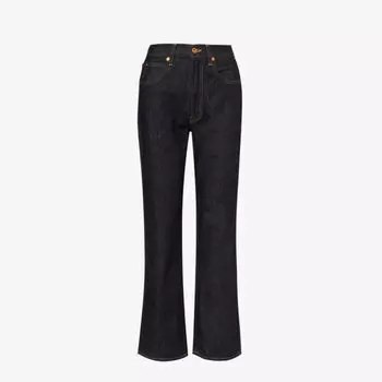 Прямые джинсы London со средней посадкой Slvrlake, цвет empty sky