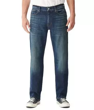 Прямые джинсы Lucky Brand 363 Vintage Linwood, синий