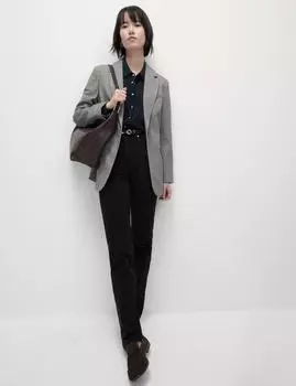 Прямые джинсы Magic Shaping с высокой талией Marks & Spencer, черный