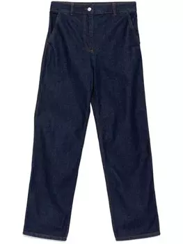 Прямые джинсы Maison Kitsun, синий