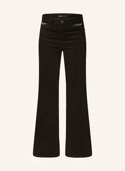 Прямые джинсы Maje, черный