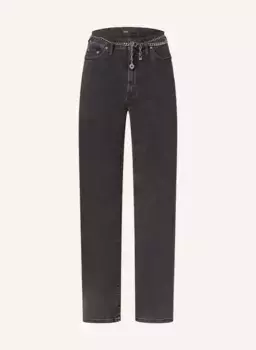 Прямые джинсы Maje, черный