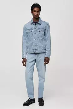 Прямые джинсы Mango, синий