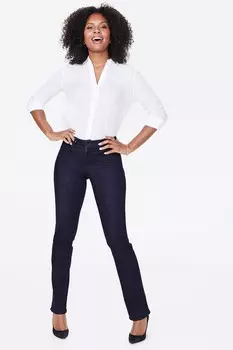 Прямые джинсы Мэрилин NYDJ, синий