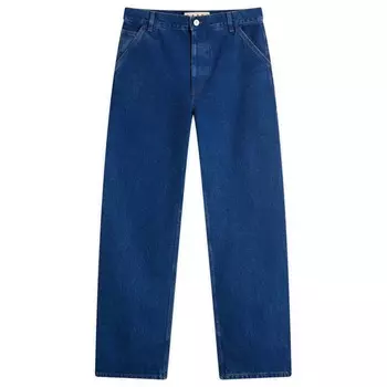 Прямые джинсы Marni, цвет ocean
