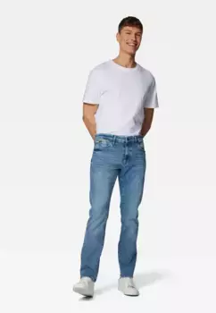 Прямые джинсы Mavi "MARCUS", узкие прямые джинсы, цвет Lt Brushed Ultra Move