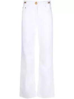 Прямые джинсы Medusa '95 VERSACE, белый