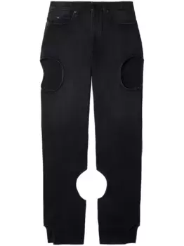 Прямые джинсы Meteor OFF-WHITE, черный