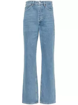 Прямые джинсы Miliumlo средней посадки BY MALENE BIRGER, синий