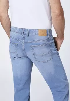 Прямые джинсы Mit Dezenter Waschung Oklahoma Jeans, светло-голубые