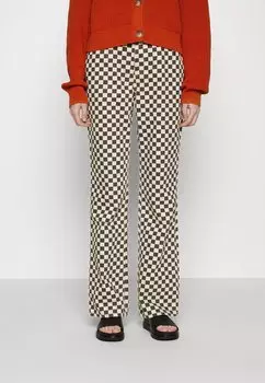 Прямые джинсы Monki, коричневый