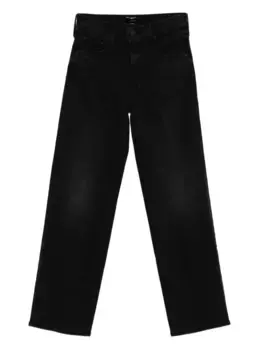 Прямые джинсы MOTHER, черный