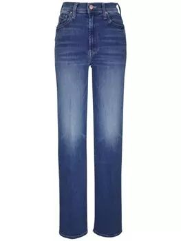 Прямые джинсы MOTHER, синий