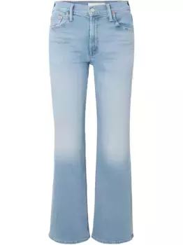 Прямые джинсы MOTHER, синий