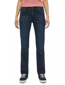 Прямые джинсы MUSTANG "Style Crosby Relaxed Straight", синий