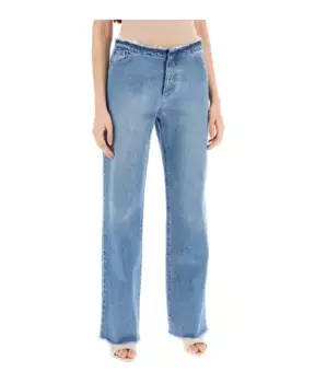 Прямые джинсы Mvp Wardrobe, синий