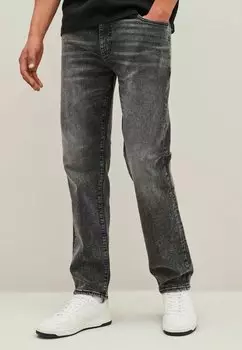 Прямые джинсы Next, серый