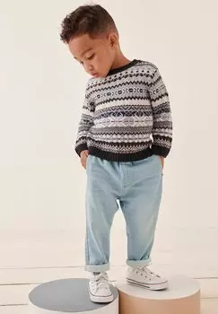 Прямые джинсы Next, синий