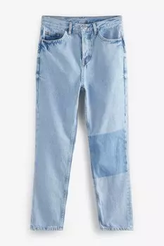 Прямые джинсы Next, синий