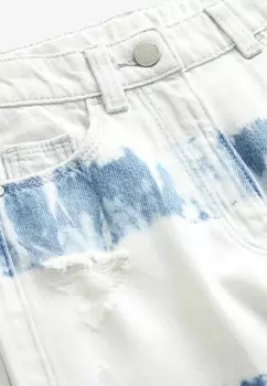 Прямые джинсы Next, тай-дай Mom 3-16