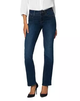 Прямые джинсы NYDJ Marilyn в цвете Quinn, синий