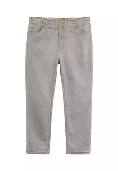 Прямые джинсы очень высокого кроя в виде бумажного пакета sheego, цвет Grey Denim