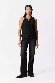 Прямые джинсы & Other Stories, черный