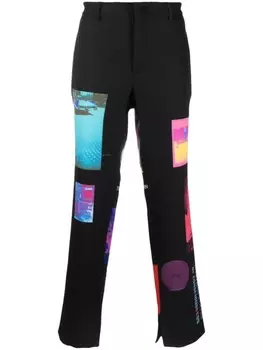 Прямые джинсы Panspermia MSFTSrep, черный