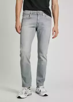 Прямые джинсы Pepe Jeans "STRAIGHT JEANS", серый