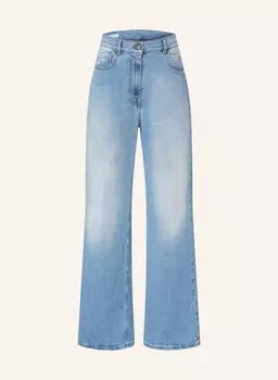 Прямые джинсы Peserico Easy, голубой