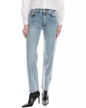 Прямые джинсы по щиколотку от Rag & Bone Harlow Lyra, синий