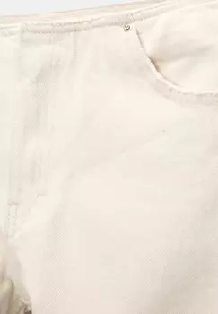 Прямые джинсы PULL&BEAR, бежевый