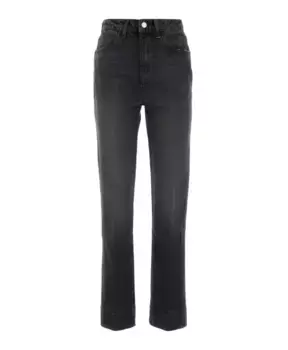 Прямые джинсы Re/Done, черный