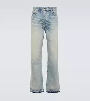 Прямые джинсы release hem Amiri, синий