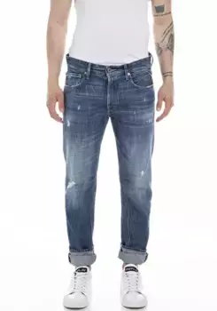 Прямые джинсы Replay "Groover", синий