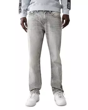 Прямые джинсы Ricky в сером оттенке True Religion, серый