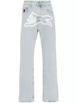 Прямые джинсы Running Dog ICECREAM, синий