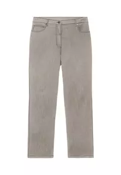 Прямые джинсы с 5 карманами, эластичная джинсовая ткань sheego, цвет Grey Denim