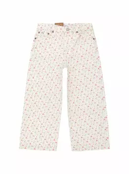 Прямые джинсы с цветочным принтом Ralph Lauren
